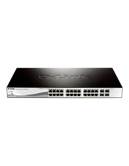 SWITCH D-LINK DGS-1210-28P 10/100/1000 24 PUERTOS POE + 4 SFP