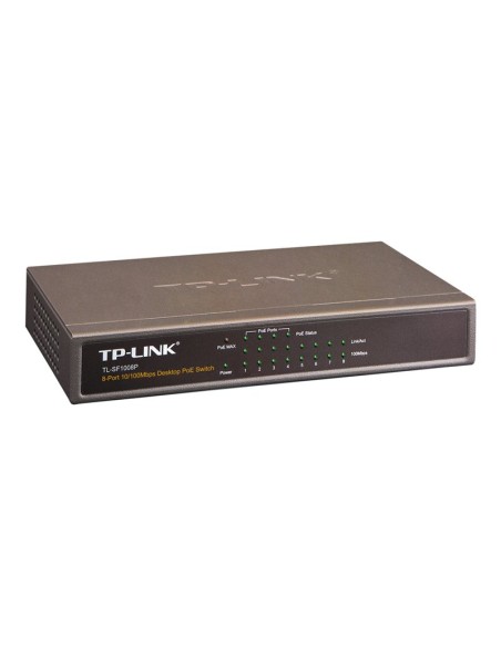 SWITCH TP-LINK 10/100 8 PUERTOS (4X POE + 4X RJ45)