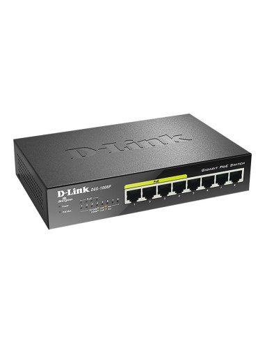 SWITCH D-LINK DGS-1008P 10/100/1000 8...
