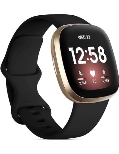 CORREA HT SILICONA BLACK PARA FITBIT...