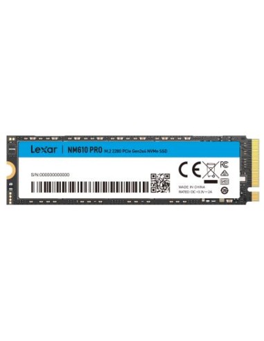 DISCO SSD M.2 NVME 1TB LEXAR NM610...