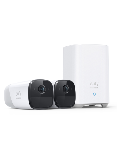 SISTEMA SEGURIDAD EUFY EUFYCAM 2 PRO PACK 2 CAMARAS IP