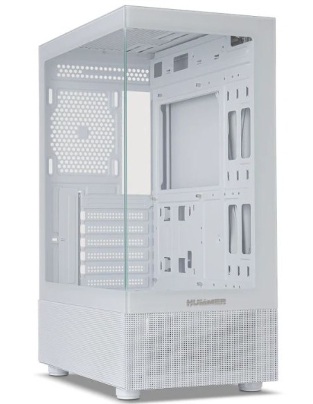 CAJA MEDIATORRE ATX NOX HUMMER VISION WHITE