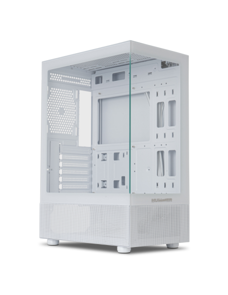 CAJA MEDIATORRE ATX NOX HUMMER VISION WHITE