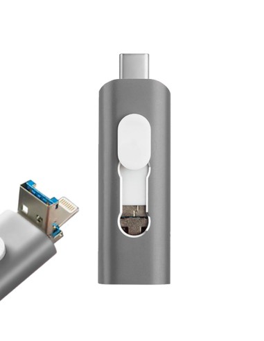 MEMORIA USB-C / LIGHTNING / USB 64GB...