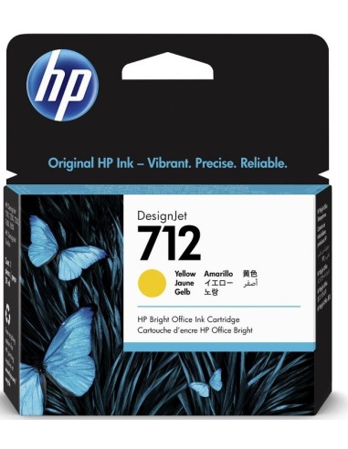 CARTUCHO HP 712 YELLOW DESIGNJET T230...