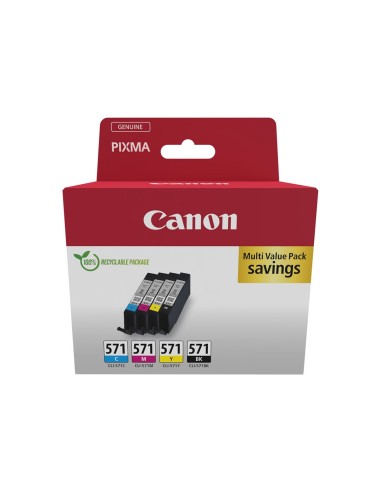 CARTUCHO CANON CLI-571 MULTIPACK...