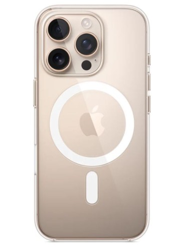 FUNDA IPHONE 16 PRO MAX APPLE CLEAR...