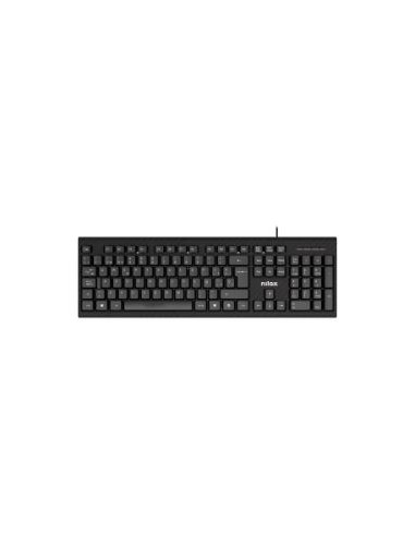 TECLADO NILOX NXKBE000011 USB BLACK