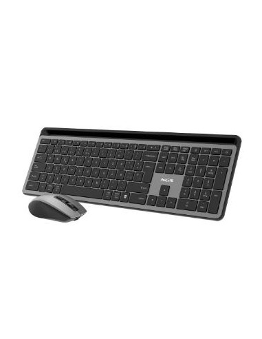 TECLADO + MOUSE NGS WIRELESS ECLIPSE...