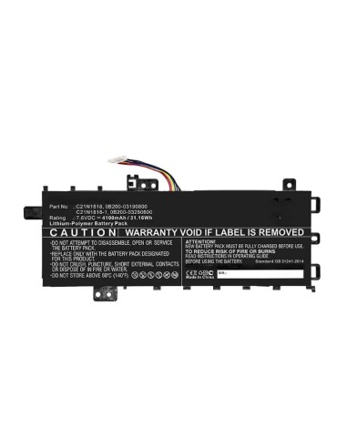 BATERIA PORTATIL COMPATIBLE 7.6V...