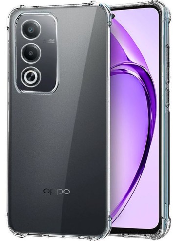 FUNDA MOVIL BACK COVER COOL ANTISHOCK TRANSPARENTE OPPO A80 5G