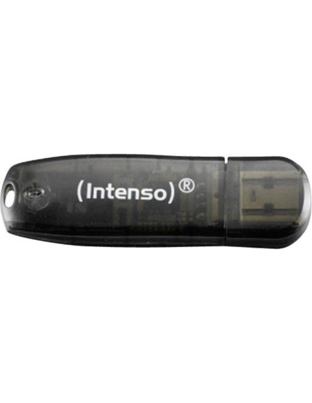 MEMORIA USB INTENSO 16GB RAINBOW LINE BLACK