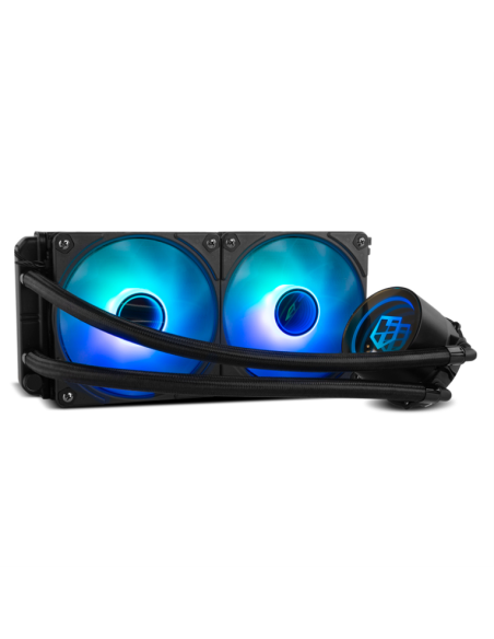 KIT REFRIGERACION LIQUIDA CPU NOX HUMMER M-240 BLACK RGB 2011/2066/1156/1155/1151/1200/1700/1851 AM5/AM4/AM3/AM2