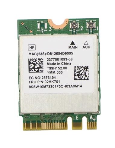 TARJETA WIRELESS AC WLAN LENOVO