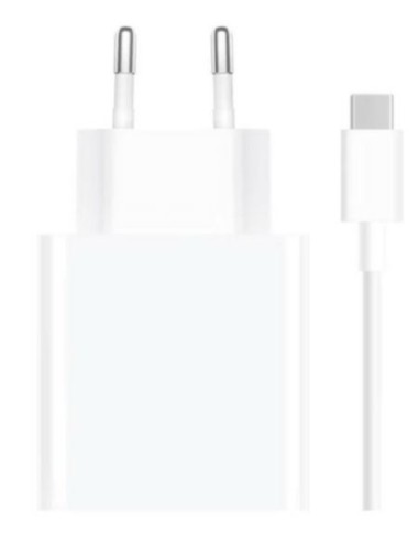 CARGADOR USB XIAOMI 33W WHITE + CABLE...