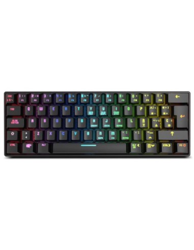 TECLADO KROM GAMING KLUSTER 60% RGB...