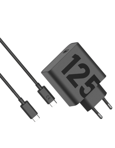 CARGADOR USB-C MOTOROLA 125W BLACK +...