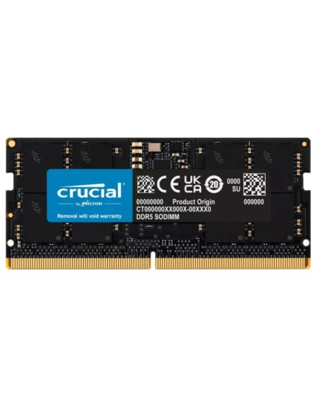 MODULO DDR5 16GB BUS 5600 CRUCIAL CL46 SODIMM