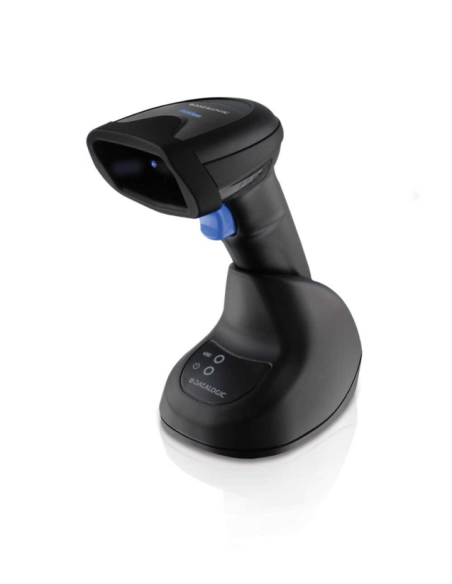 LECTOR CODIGO DE BARRAS DATALOGIC QUICKSCAN QM2500 WIRELESS BLACK + CUNA