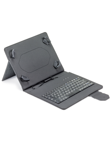 FUNDA TABLET + TECLADO MAILLON URBAN KEYBOARD USB-C UNIVERSAL HASTA 11 BLACK