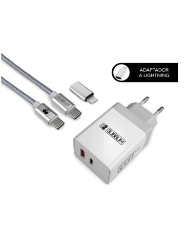 CARGADOR USB SUBBLIM 25W 3.1 A USB +...