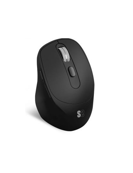 MOUSE SUBBLIM WIRELESS OPTICAL DUAL CURVE ERGO BLACK