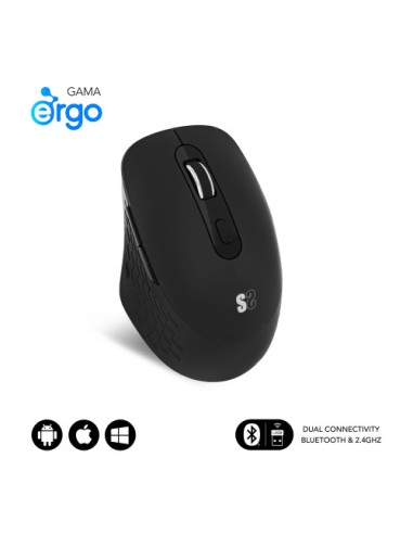 MOUSE SUBBLIM CURVE ERGO WIRELESS...