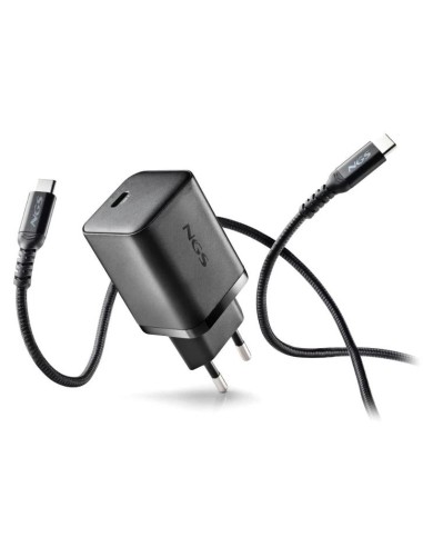 CARGADOR USB-C NGS BUD 65W GAN BLACK...