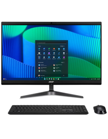 ORDENADOR ALL IN ONE ACER VERITON Z2 VZ2524G CORE ULTRA 5 16GB 512GB SSD 23.8 IPS W11P BLACK