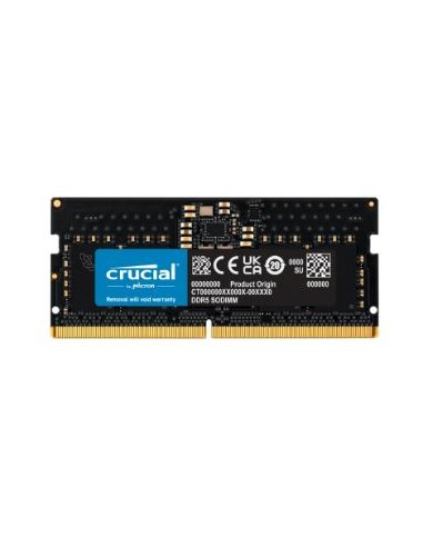 MODULO DDR5 8GB BUS 4800 CRUCIAL CL40...