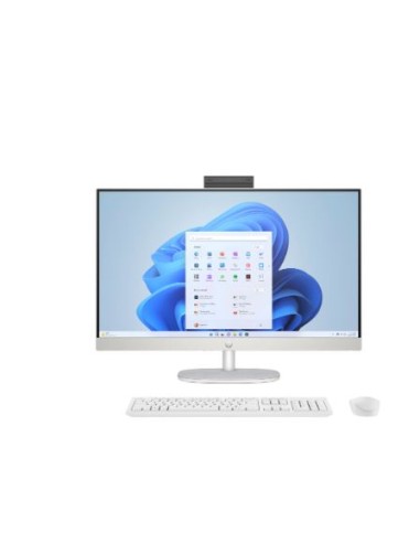 ORDENADOR ALL IN ONE HP 27-CR0088NS CI3 1334U 16GB 512GB SSD 27 FHD TACTIL WEBCAM FREEDOS SILVER