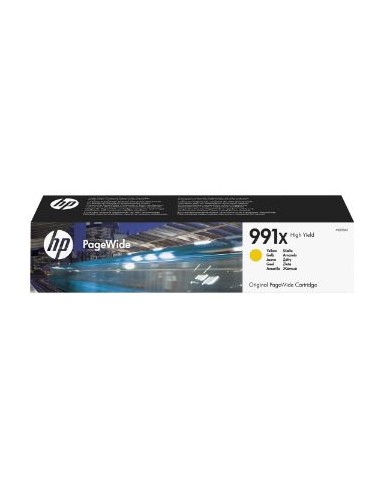 CARTUCHO HP 991X YELLOW PAGEWIDE...