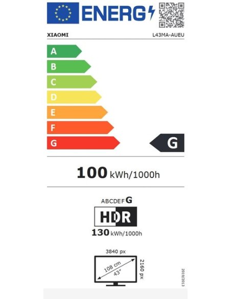 TELEVISION XIAOMI 43 QLED MI TV A PRO 4K UHD SMART TV