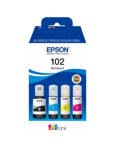 BOTE DE TINTA EPSON 102 MULTIPACK...