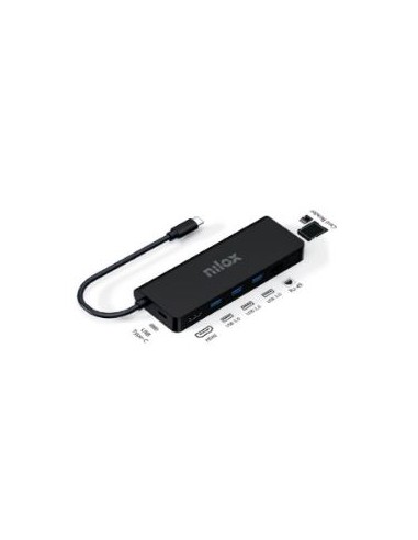 PUERTO REPLICADOR USB-C NILOX HDMI +...