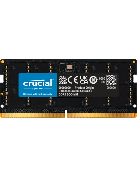 MODULO DDR5 32GB BUS 5600 CRUCIAL CL46 SODIMM