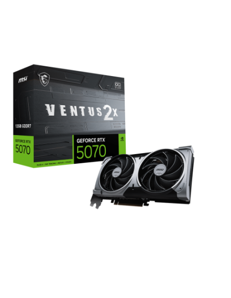 TARJETA GRAFICA PCIE NVIDIA GF RTX 5070 VENTUS OC 12GB DDR7 3XDP HDMI