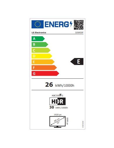 MONITOR LG 32 IPS FHD 32SR50F-W 1920X1080 5MS HDMI USB WHITE