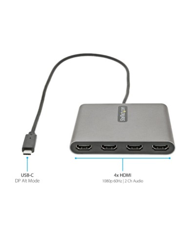 ADAPTADOR STARTECH USB-C MACHO /...