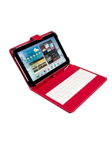 FUNDA TABLET + TECLADO HT UNIVERSAL 9...
