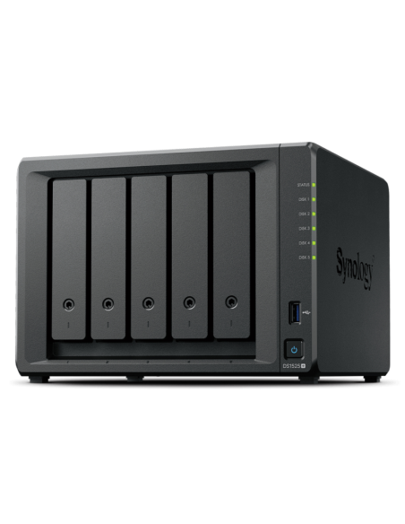 CABINA ALMACENAMIENTO SYNOLOGY DISKSTATION DS1525+ 5 BAHIAS