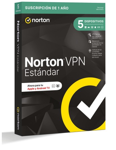 NORTON VPN STANDARD 1 USUARIO 5...