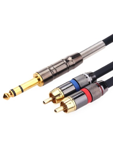 CABLE KABLEX AUDIO JACK 6.3MM MACHO /...