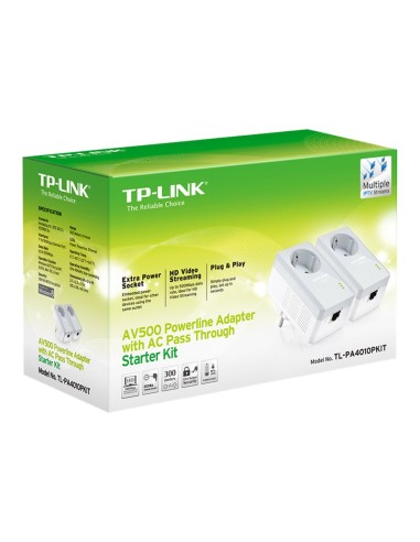 ADAPTADOR PLC TP-LINK HOMEPLUG...
