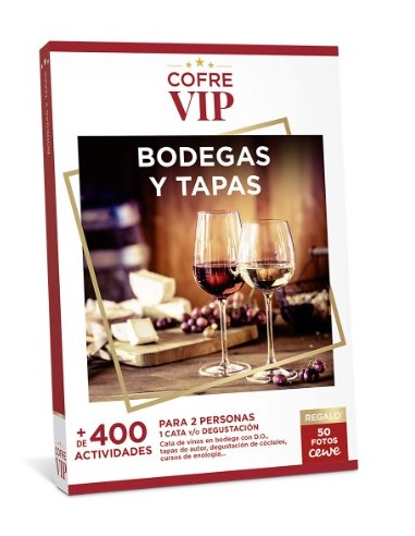 COFRE VIP - BODEGAS Y TAPAS 19,90€...