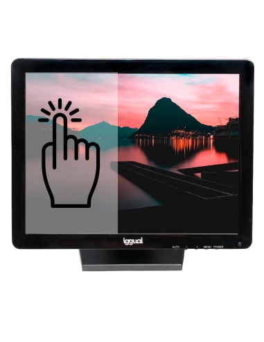MONITOR TACTIL IGGUAL LCD 17 MTL17C...