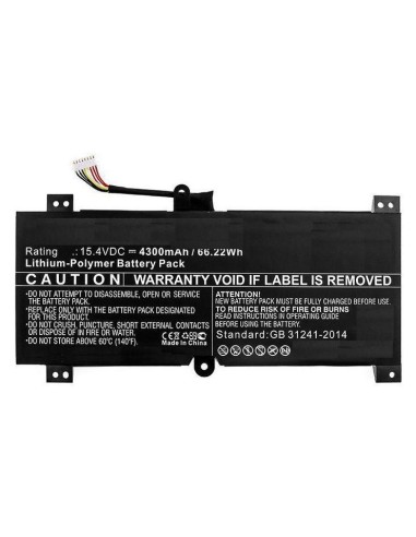 BATERIA PORTATIL COMPATIBLE 15.4V...