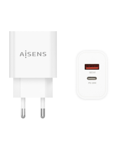 CARGADOR USB-C AISENS 20W...