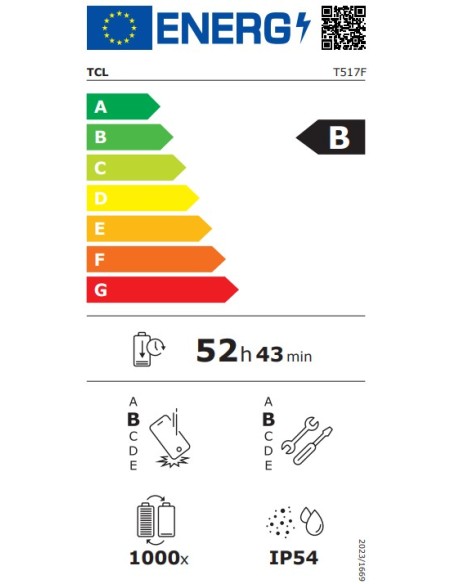 SMARTPHONE TCL 605 6.67 OC 8GB 256GB ANDROID 15 BLUE